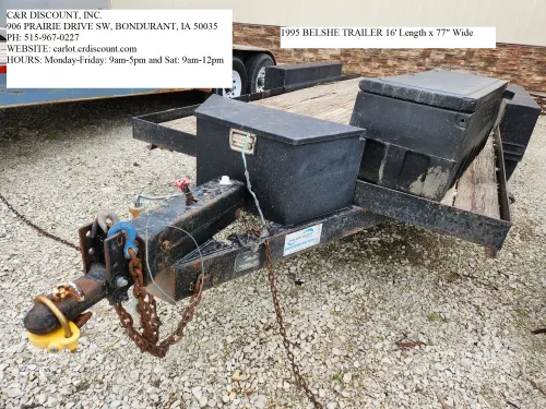 1995 Belshe 16' Trailer